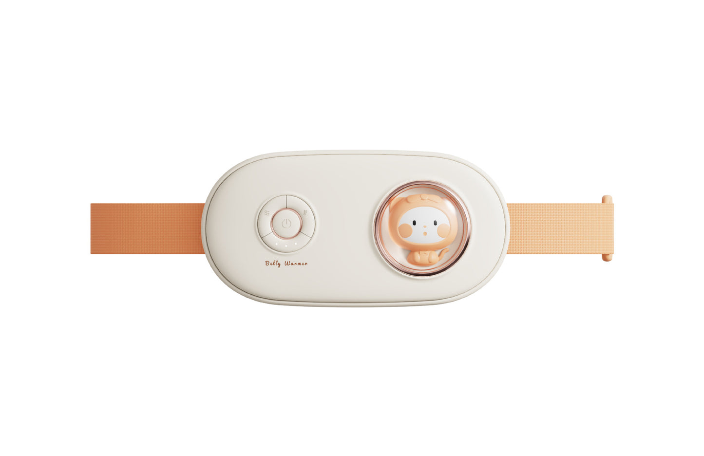 Soothing Heat & Vibration Belt for Menstrual Relief