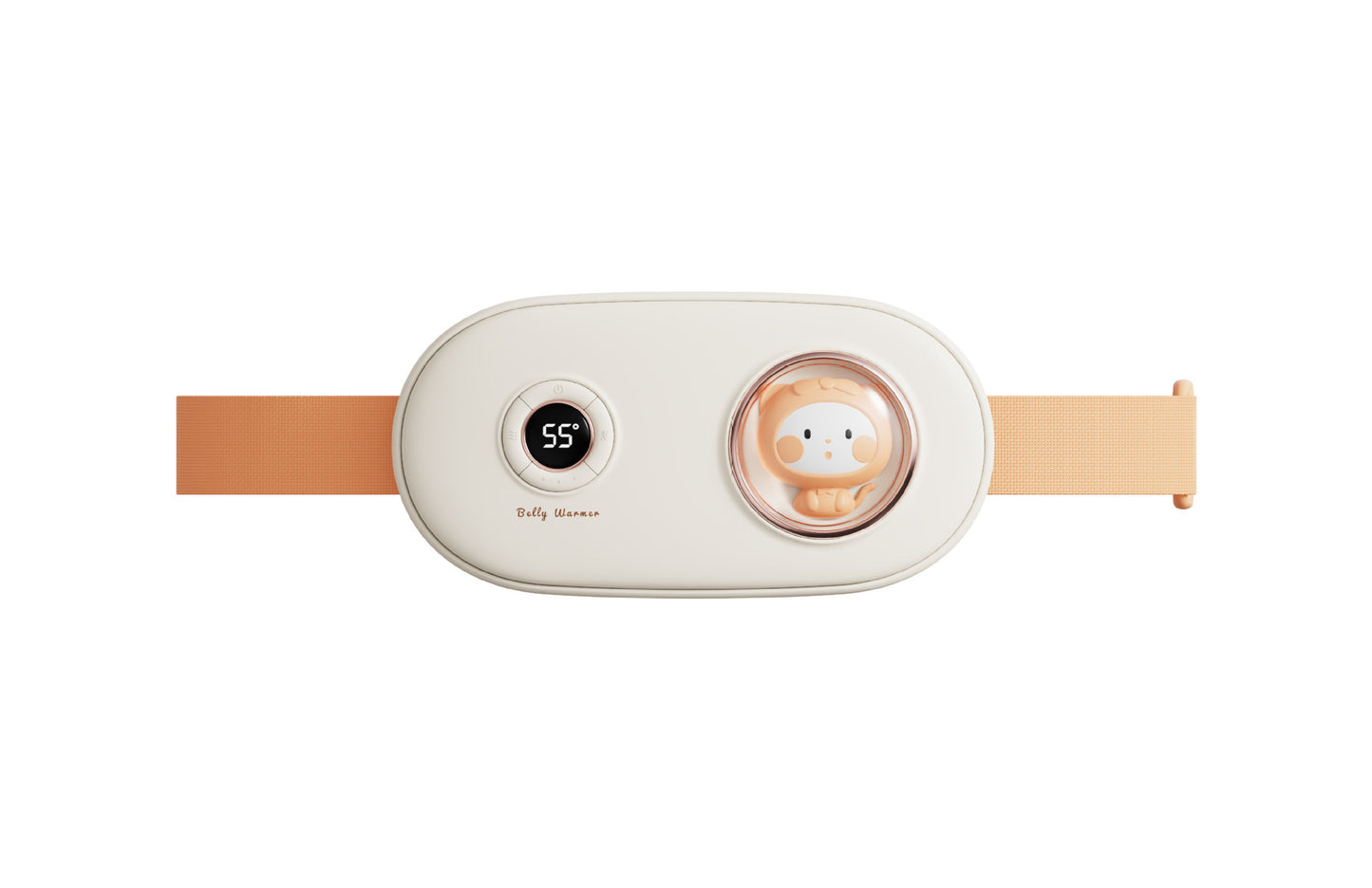 Soothing Heat & Vibration Belt for Menstrual Relief