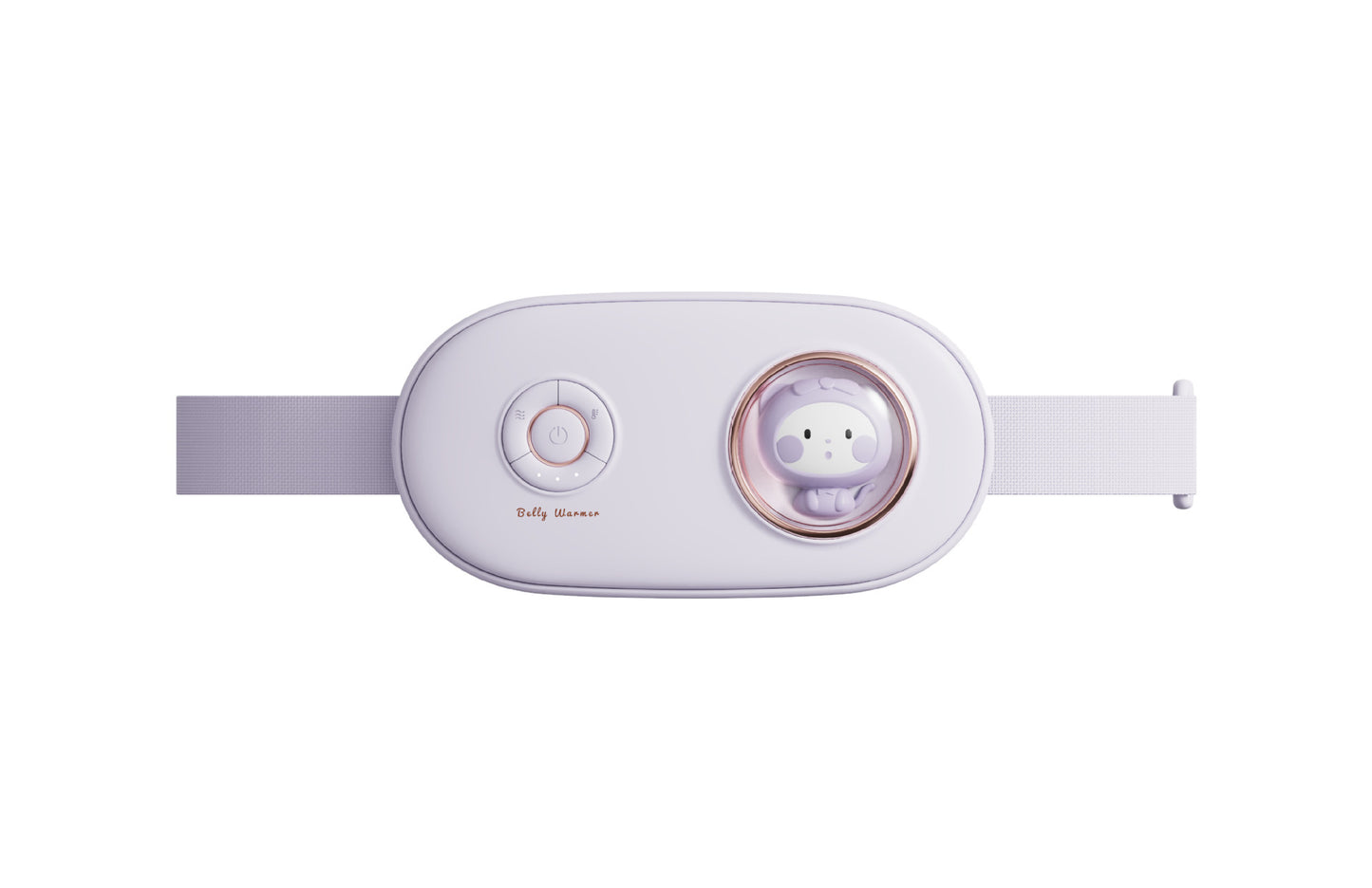 Soothing Heat & Vibration Belt for Menstrual Relief