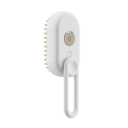 4-in-1 Steam Pet Brush with Water Tank