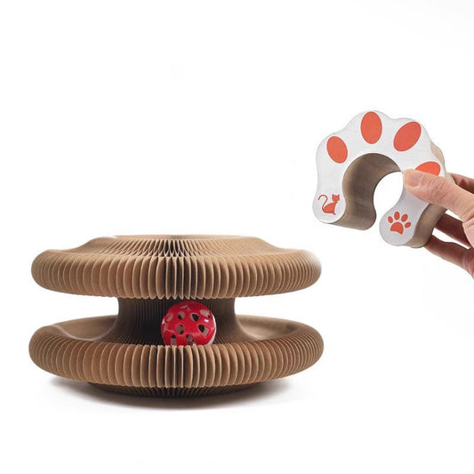 🐾 Cat Accordion – The Ultimate Interactive Scratching & Play Toy for Happy, Healthy Cats! 🎾